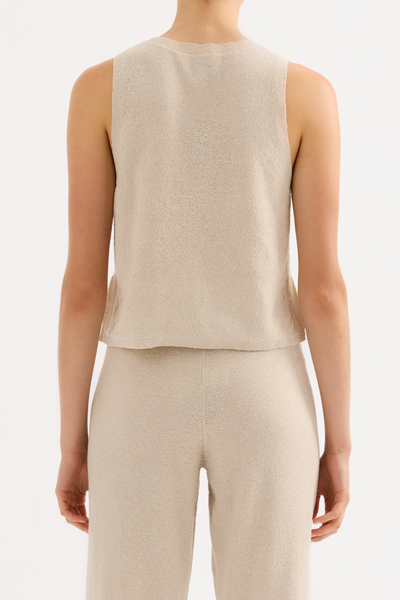 Zosia Knit Tank - Bone