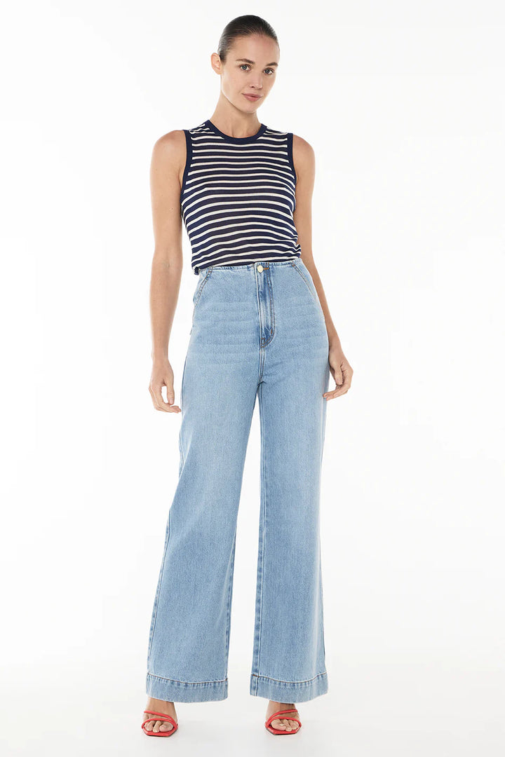 BRETON STRIPE KNIT TOP