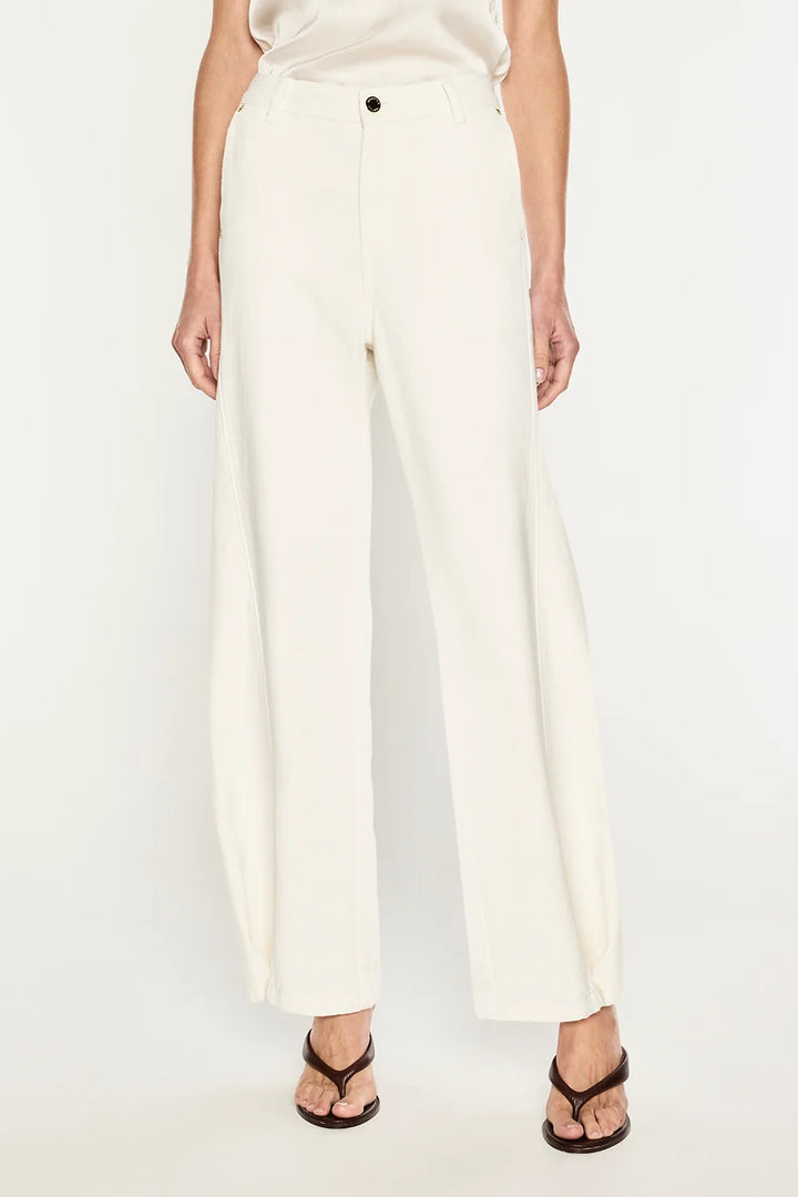 Clean Slate Barrel Jean - Off White