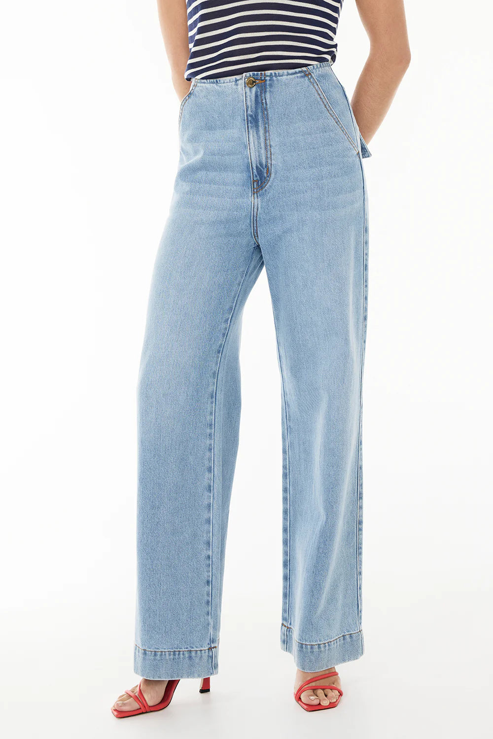 Cote Classic High Wasted Jean - Indigo