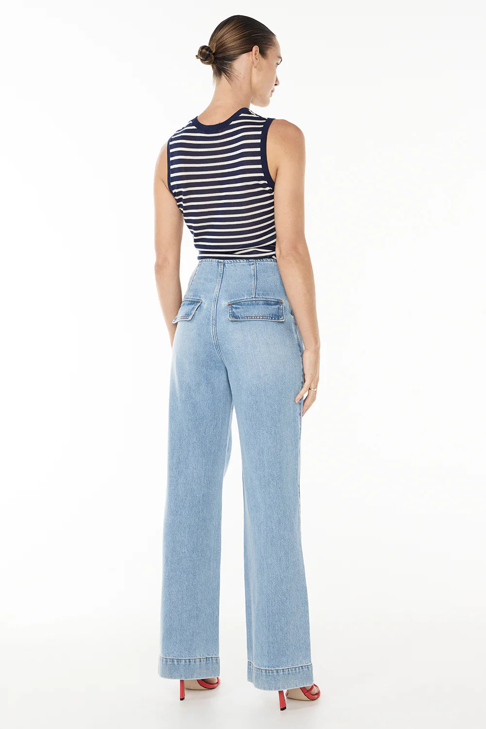 Cote Classic High Wasted Jean - Indigo