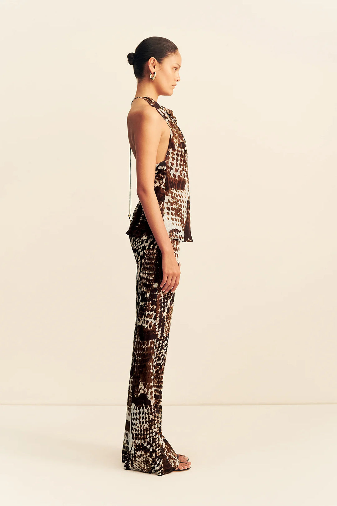Open Back Cowl Top - Maia