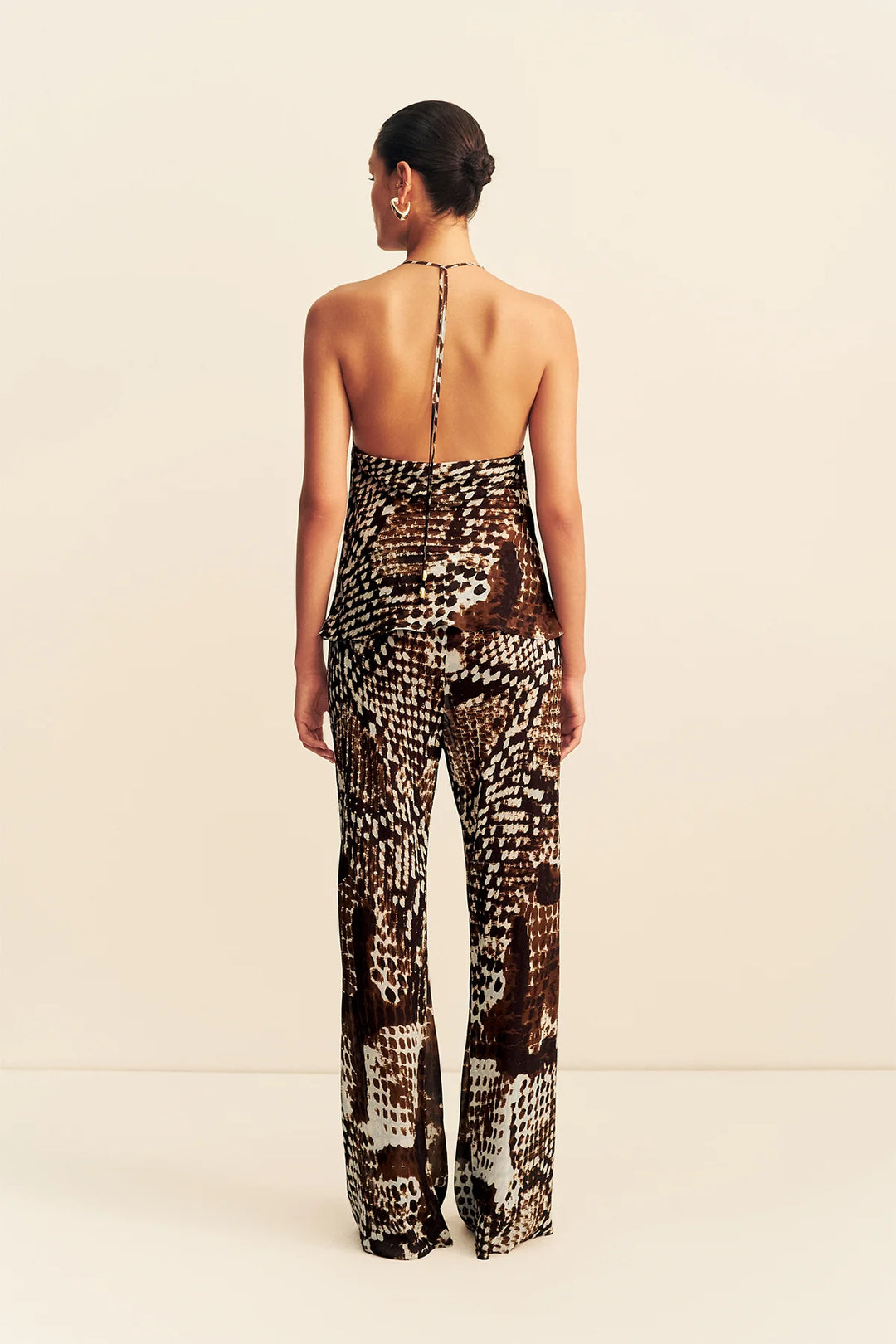 Open Back Cowl Top - Maia