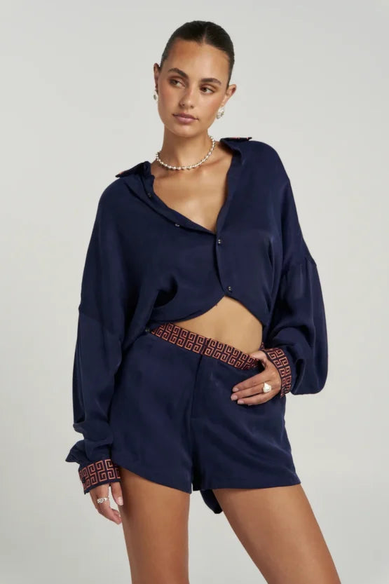 SIG LS SHIRT - NAVY