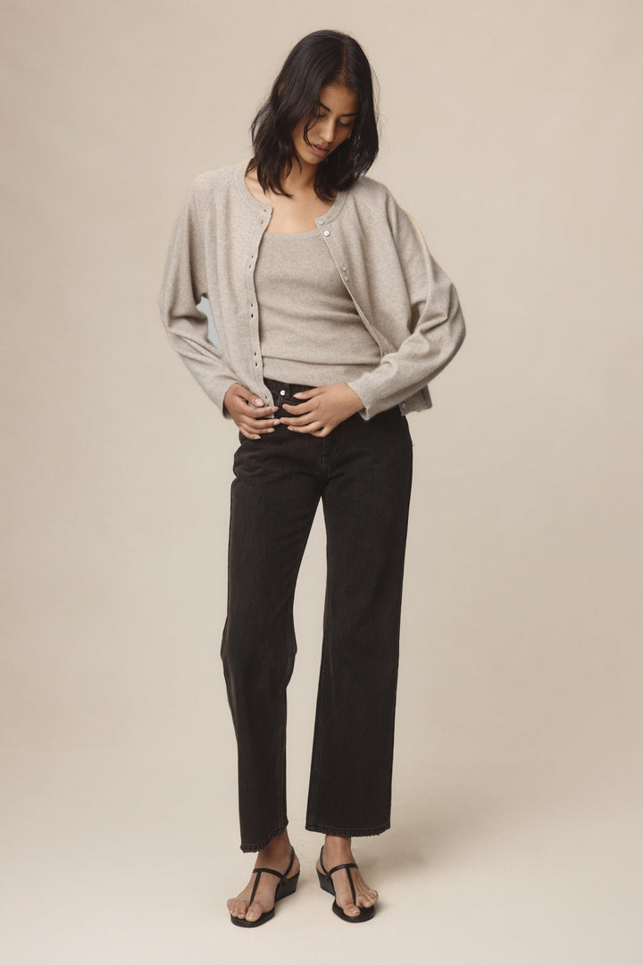 BABETTE CARDIGAN - BUFF