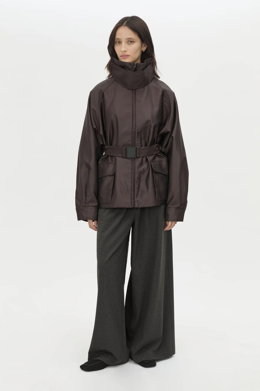 DREA PUFFER JACKET - ESPRESSO