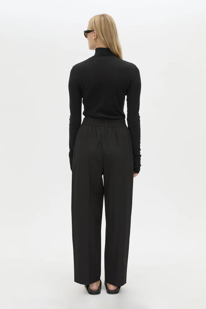 Sylvia Soft Suiting Pant - Black