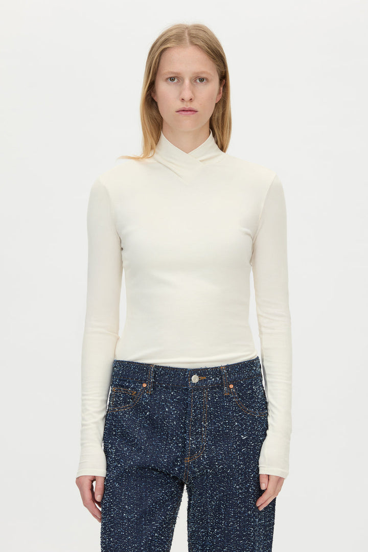 AXIAL LONG SLEEVE TOP