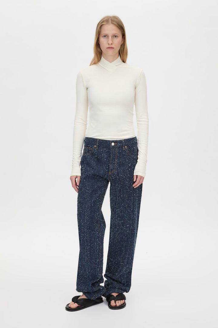 AXIAL LONG SLEEVE TOP