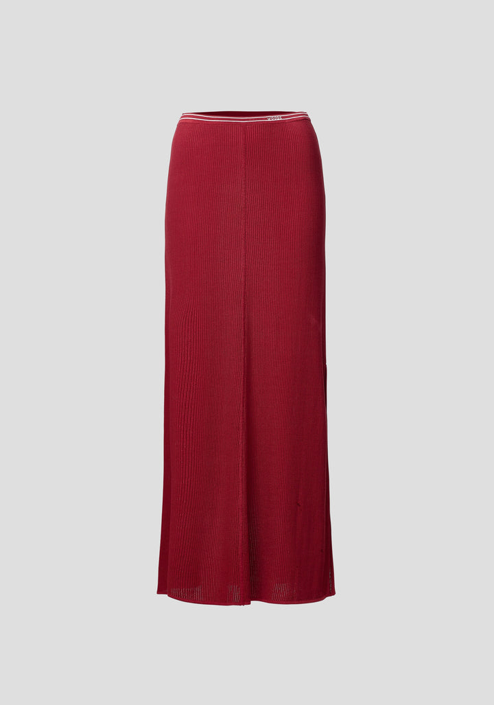 Showtime Skirt - Deep Red