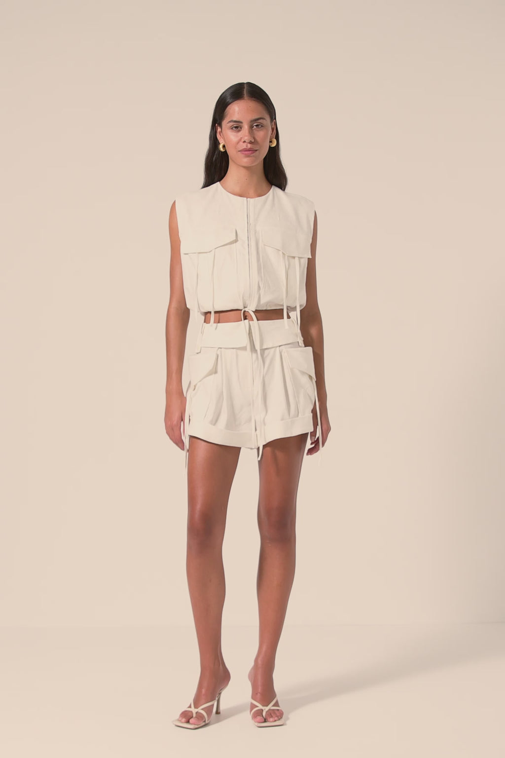 Kasbah Utility Short - Rice