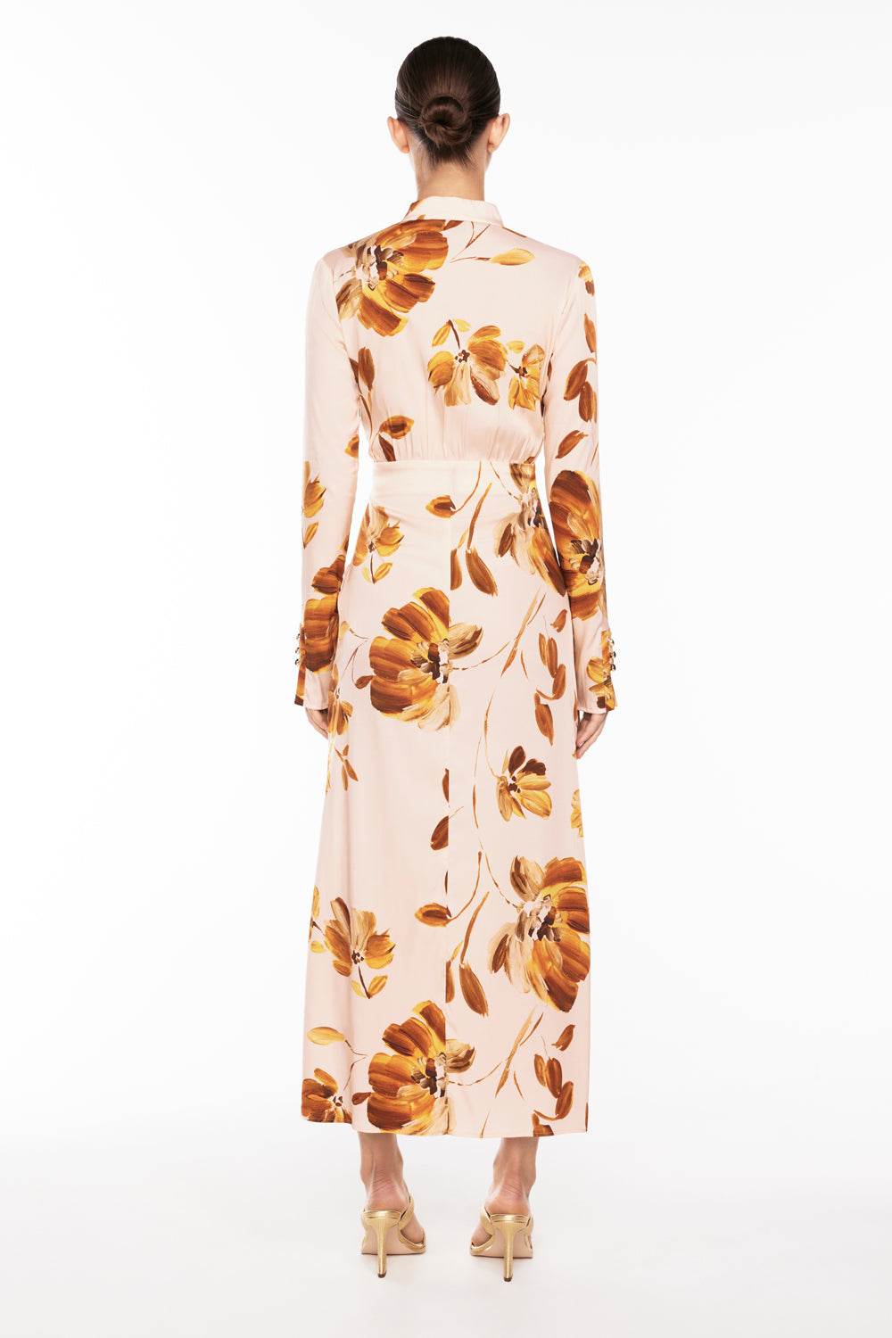 Marigold Floral L/S Dress