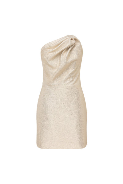 Future Moderne Mini Dress - Gold