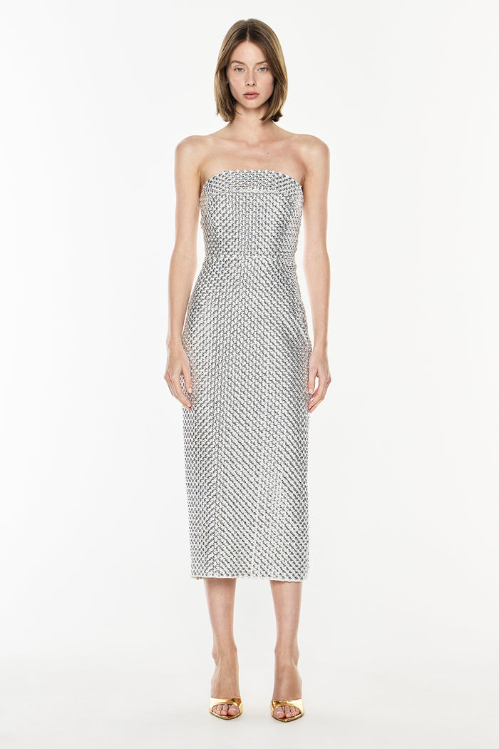OPULENT SCALE DRESS