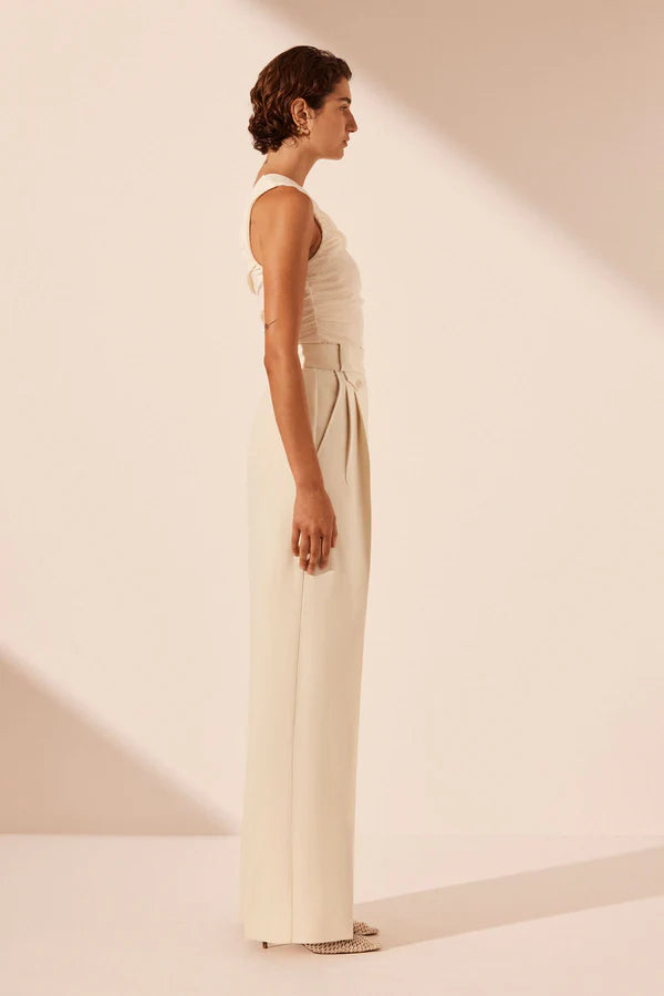 High Waisted Tailored Pant - Irena