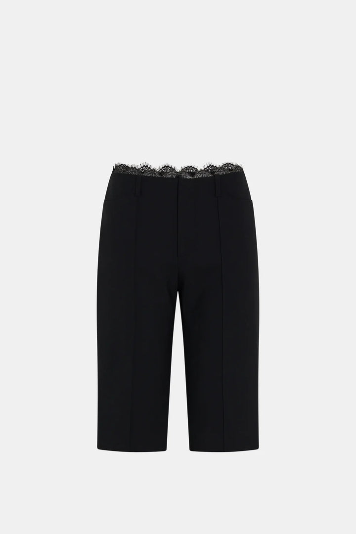 Miller Lace Capri Pant - Black