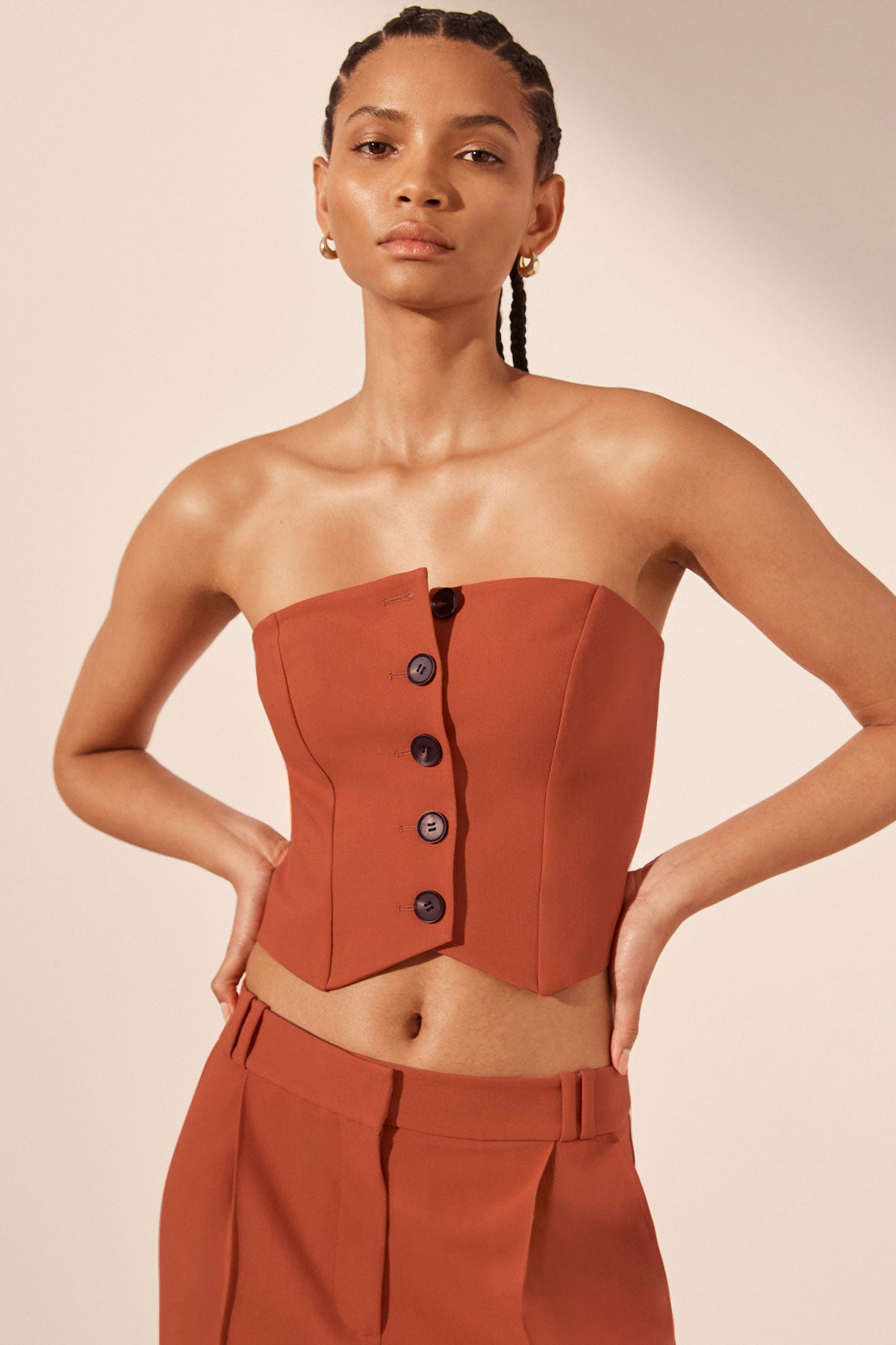 Irena - Button Up Bodice