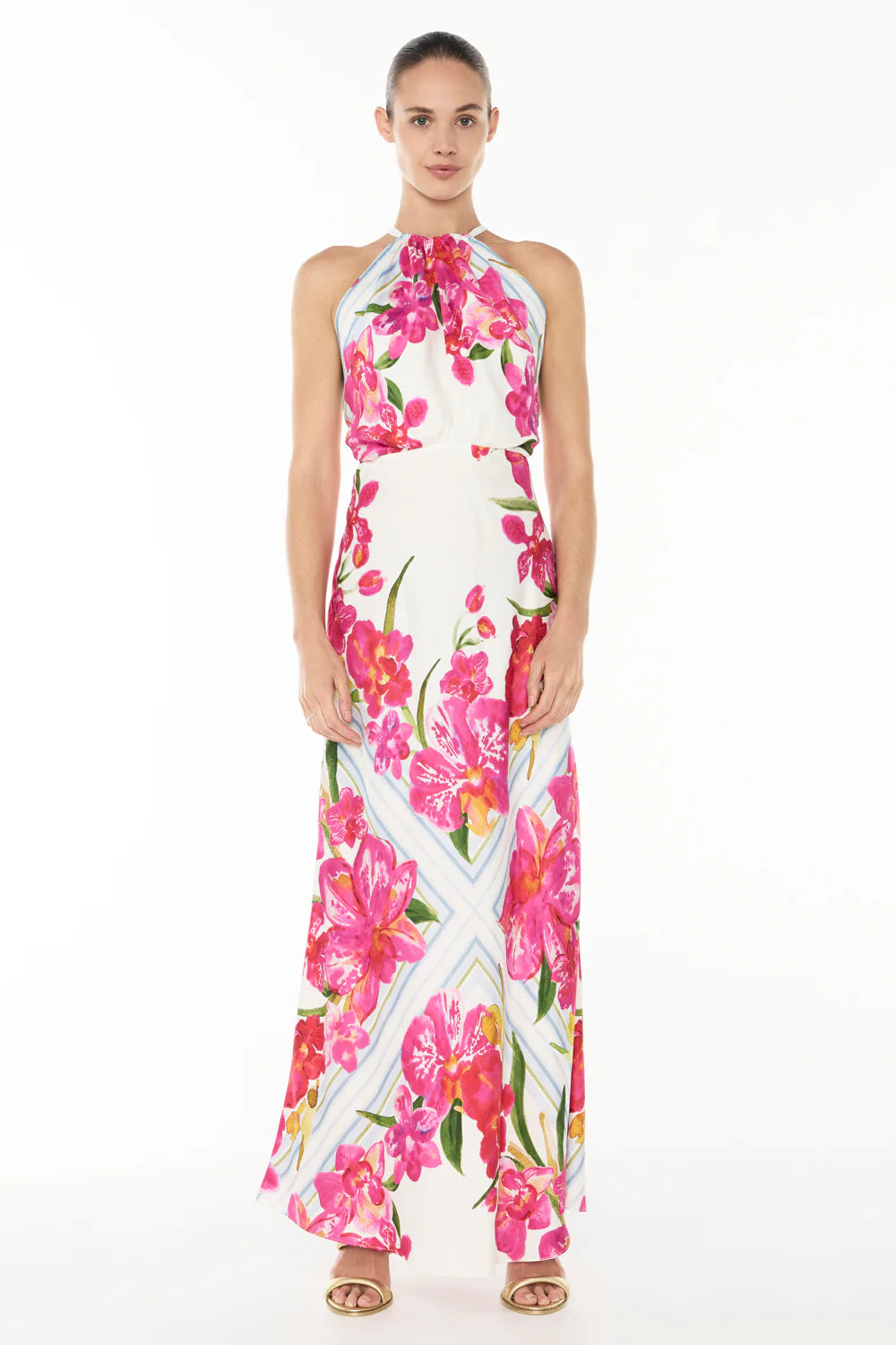 Take Me There Halter Dress