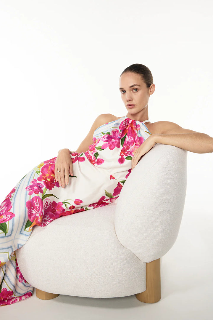 Take Me There Halter Dress