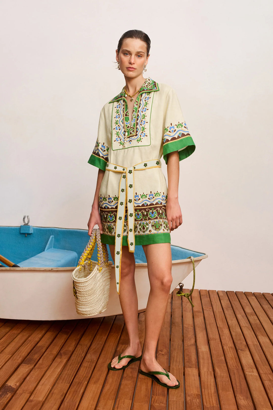 Bridgette Mini Shirtdress