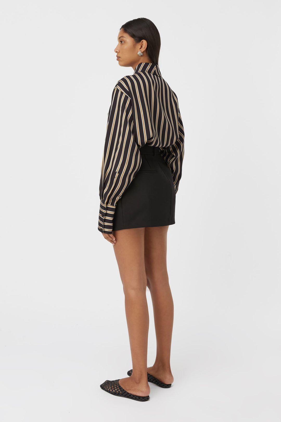 Orris Mini Skirt- Black