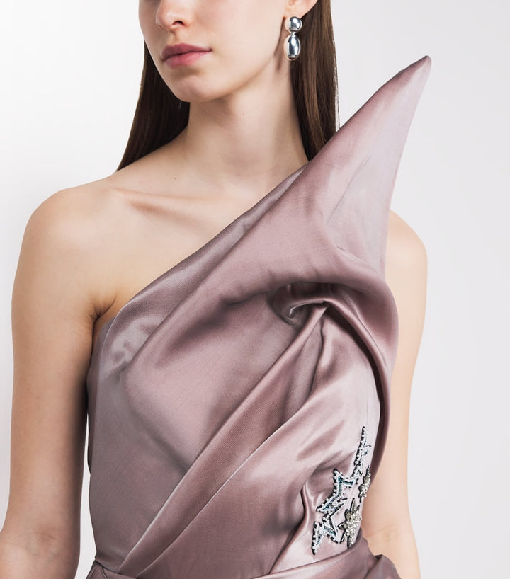 CONTENTMENT GOWN - SMOKE PINK