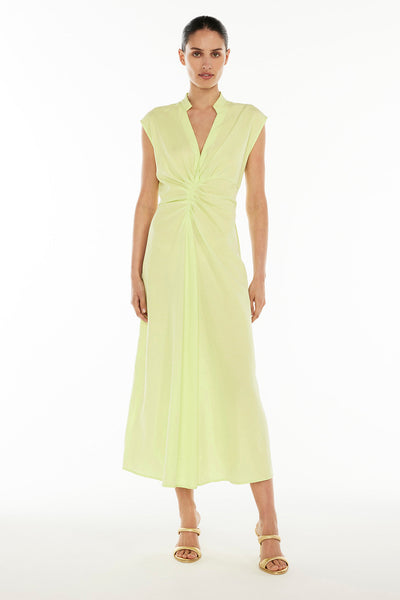 Summer Blaze Midi Dress - Limoncello