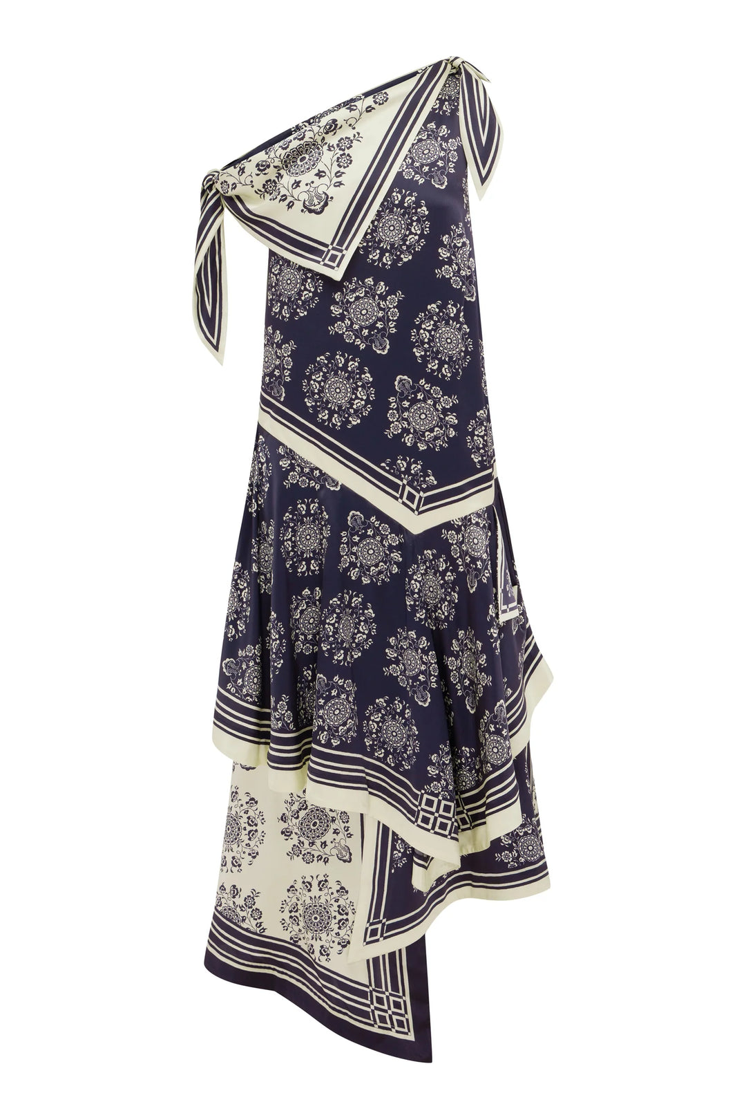 BANDERRA SILK SCARF DRESS