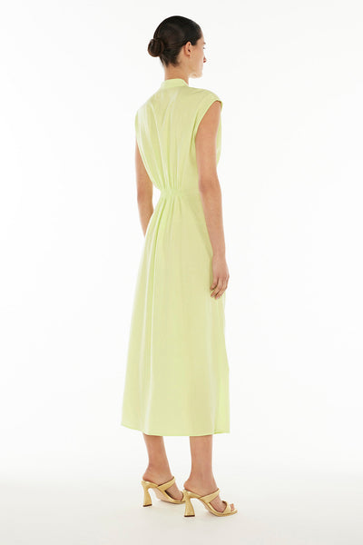 Summer Blaze Midi Dress - Limoncello