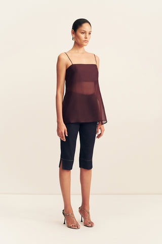 rue deep indigo capri jean