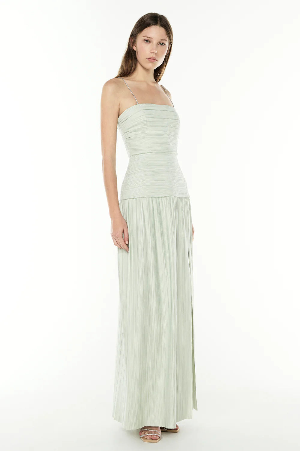 Royal Debut Dress - Sage