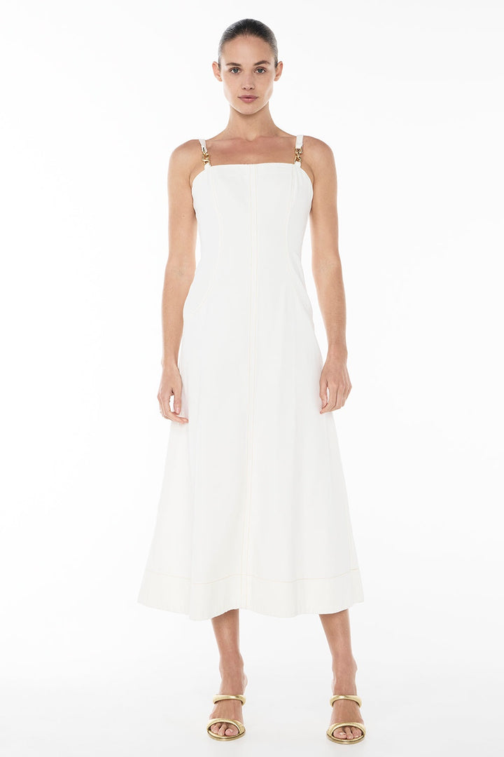 Cote Blanc Denim Dress