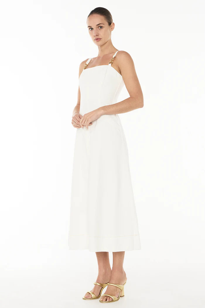 Cote Blanc Denim Dress