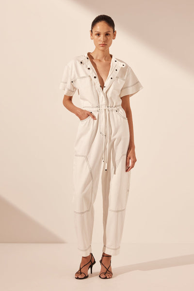 Hana Short Sleeve Boiler Suit