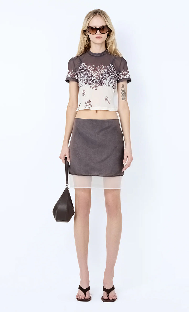 Violette Baby Tee - Carnation Floral