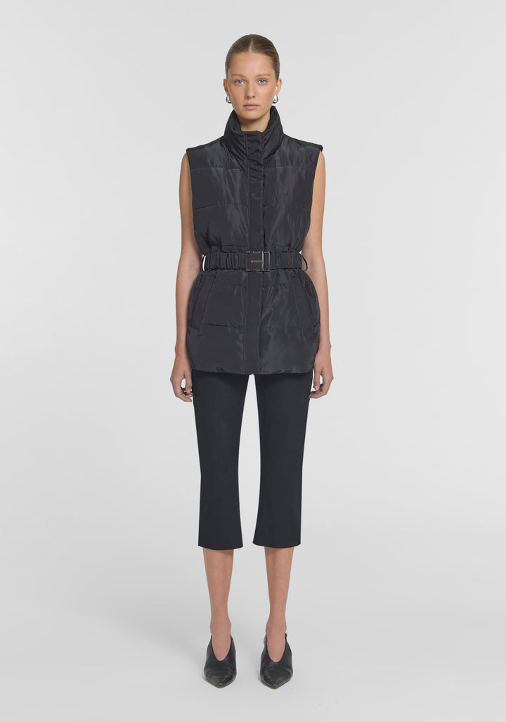 ALCHEMY PUFFER VEST - BLACK