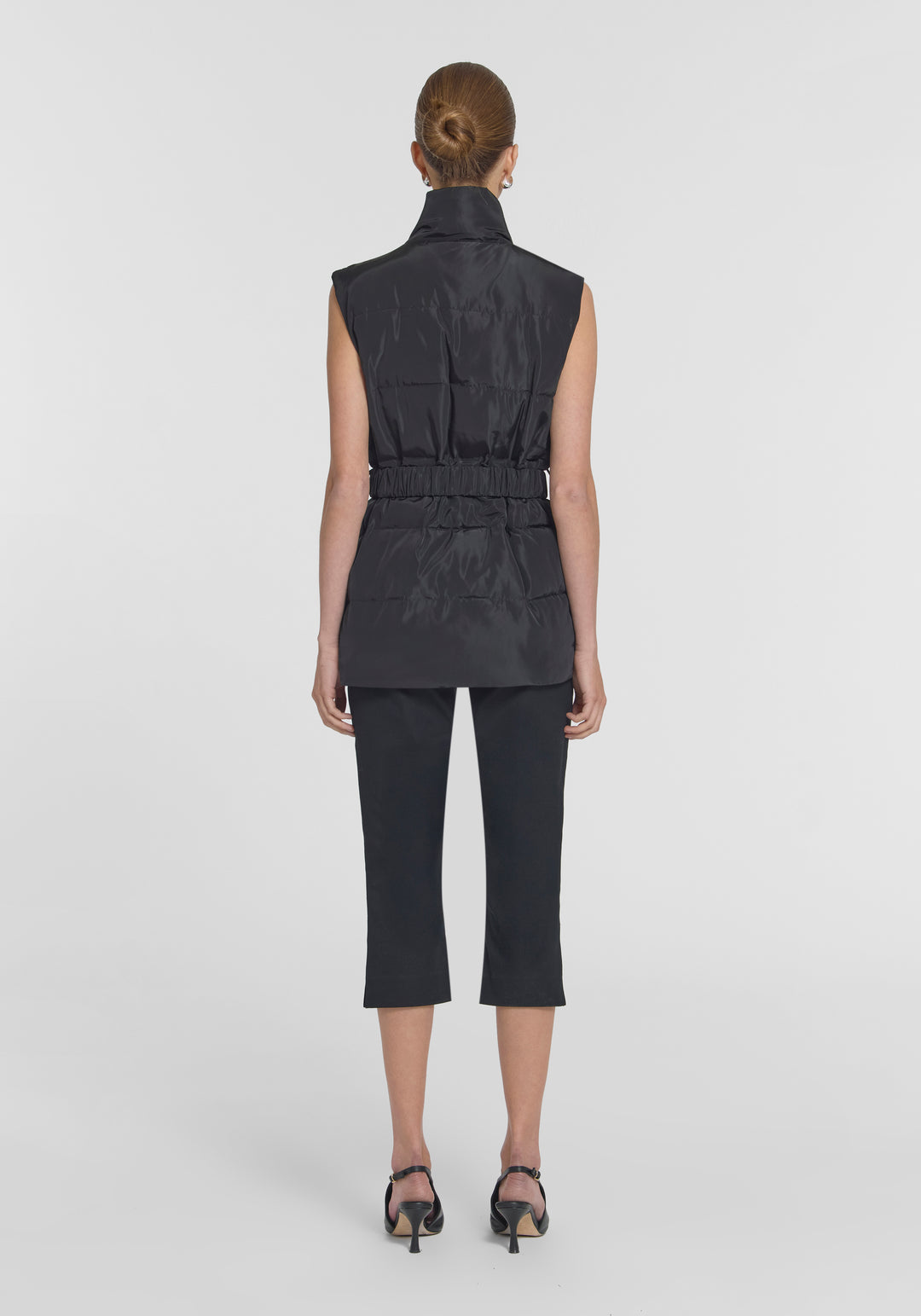 ALCHEMY PUFFER VEST - BLACK
