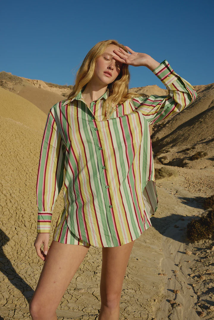 Buddy Shirt - Meadow Stripe