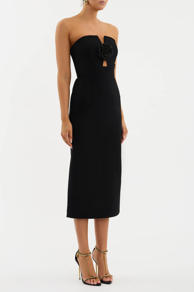 Aubree Strapless Midi