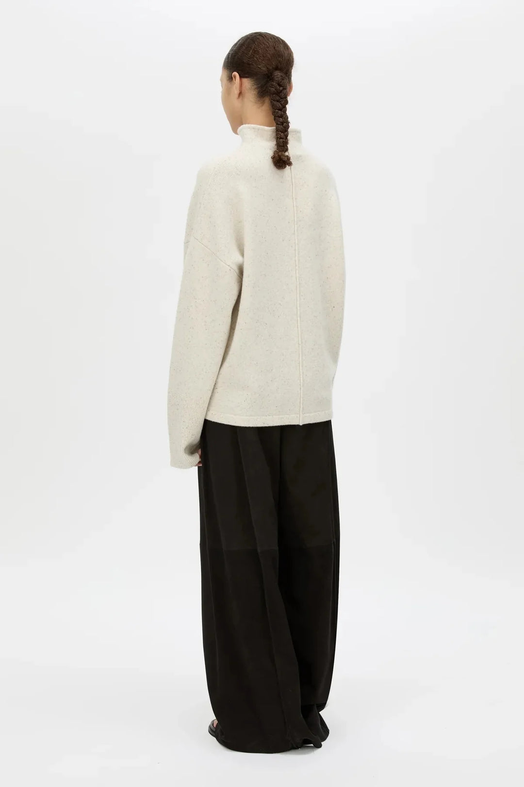 ATKINSON KNIT SWEATER - ASHEN