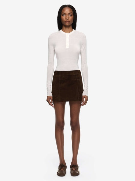RUE L/S TOP - IVORY