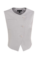 By Your Side Vest - Grey