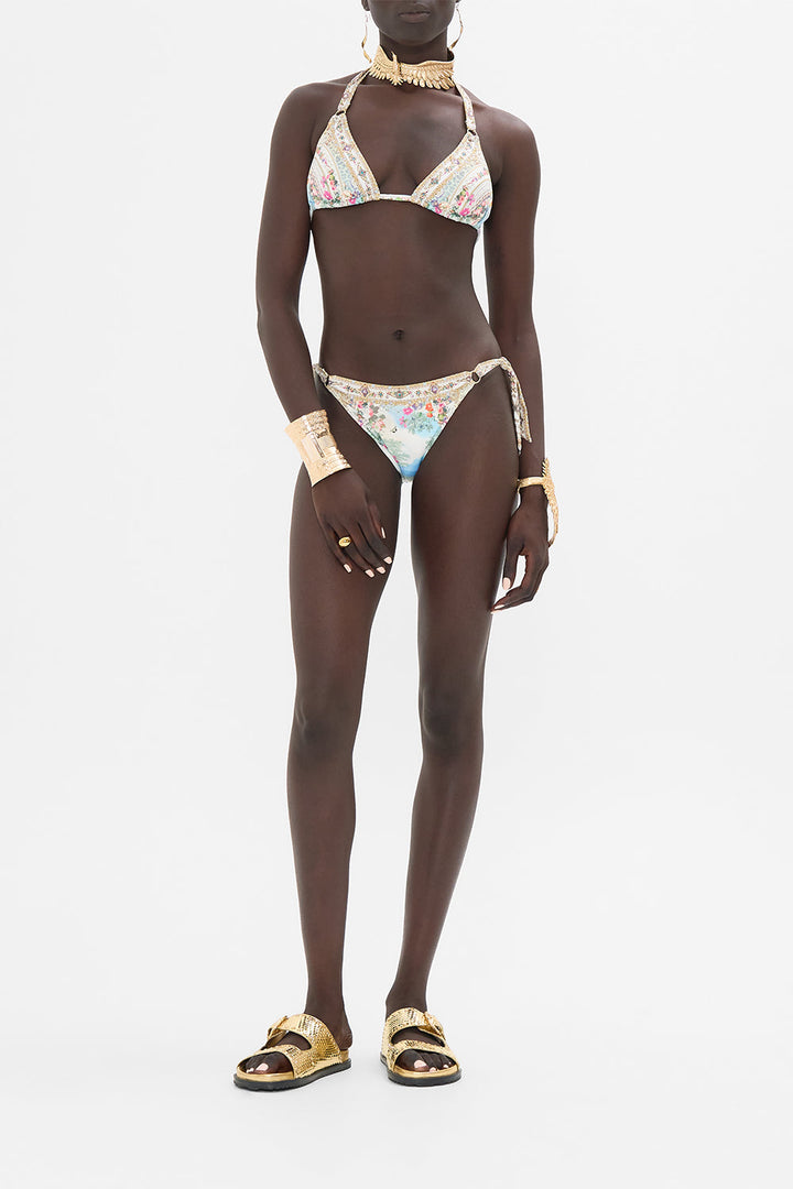 Soft Tie Tri Bikini With Trims - We Always Have Alexandria
