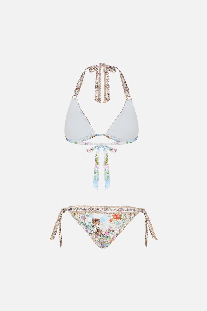 Soft Tie Tri Bikini With Trims - We Always Have Alexandria
