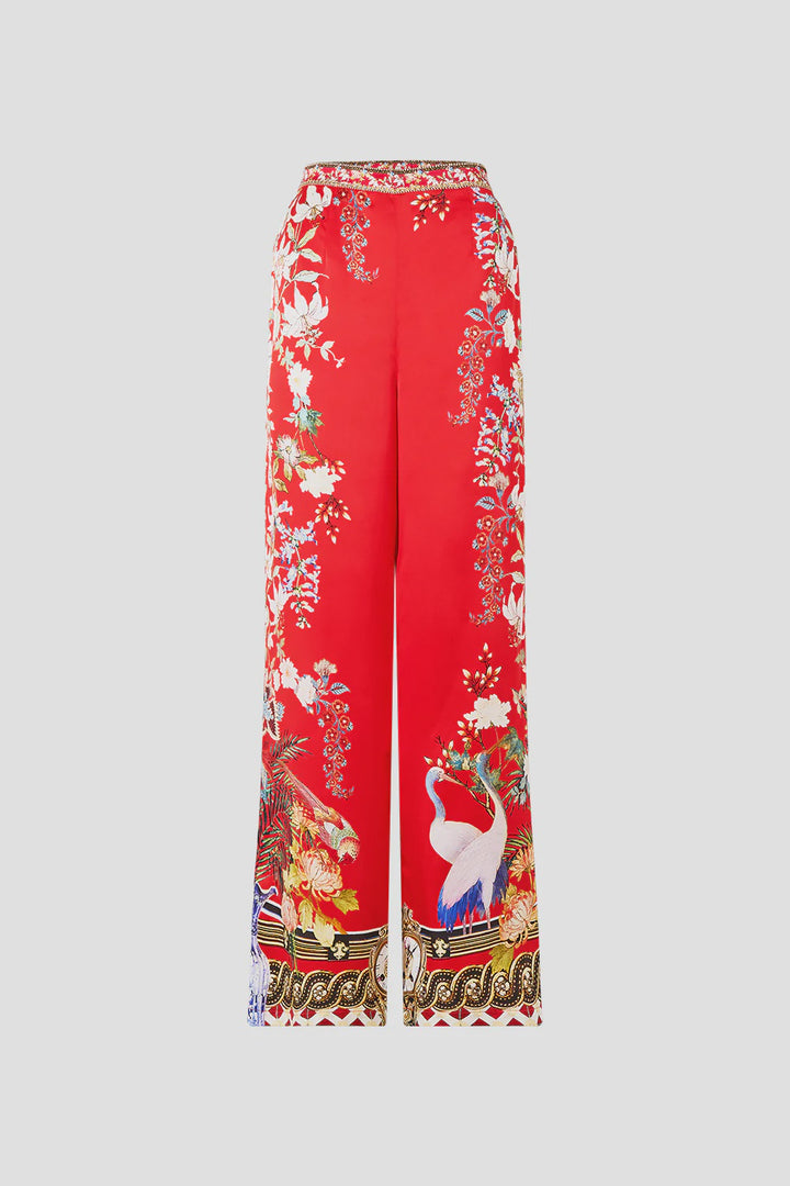 Minimal Wide Leg Pant - Lisboa Luxe