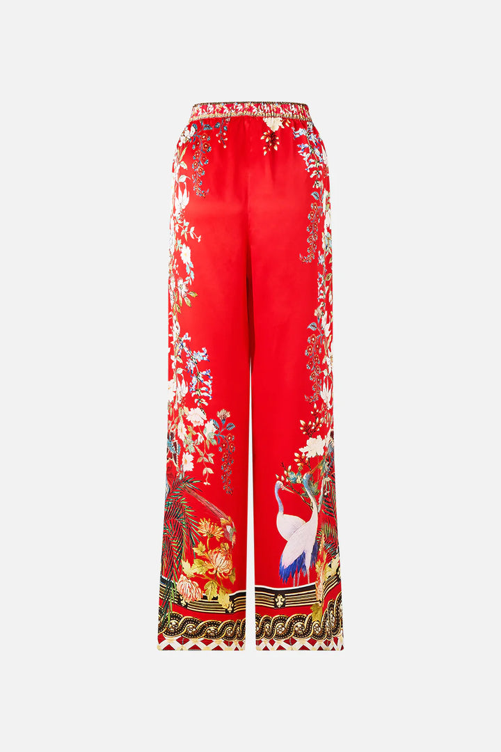Minimal Wide Leg Pant - Lisboa Luxe