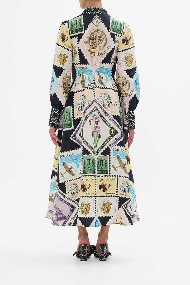 Waist Tie Shirt Dress - My Porto Pen Pal