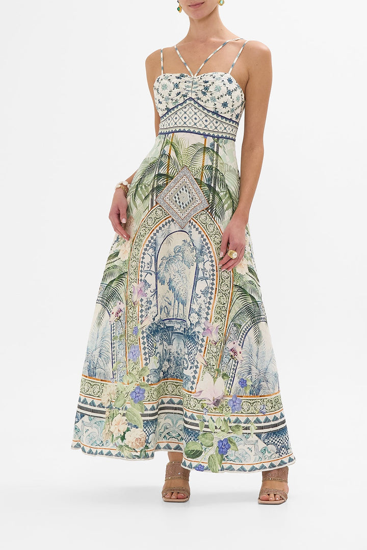 Strap Detail Dress - Jardim Party