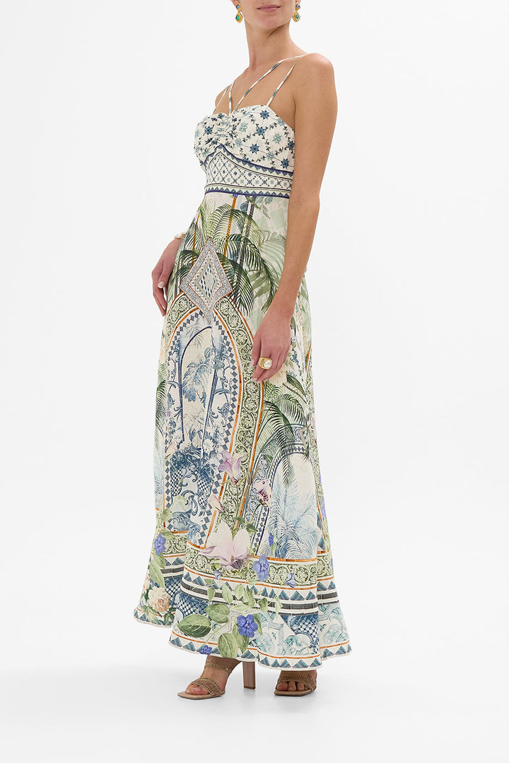 Strap Detail Dress - Jardim Party