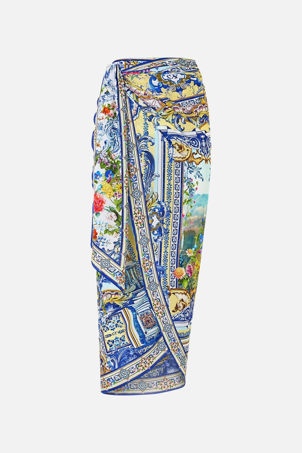 Long Eyelet Sarong - Wall To Wall Wonders